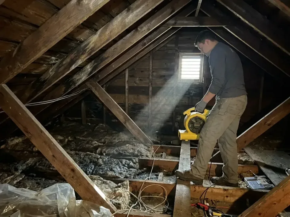 attic-water-damage-drying-proc-007 — frequently asked questions, Emergency Water Extraction & 24/7 Flood Response in Torring…